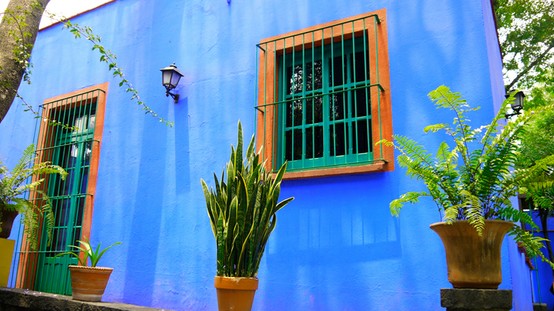 Soñando con… recorrer la Casa Azul de Frida Kahlo en México DF/Dreaming of… visiting Frida Kahlo’s Casa Azul (Blue House) in Mexico City