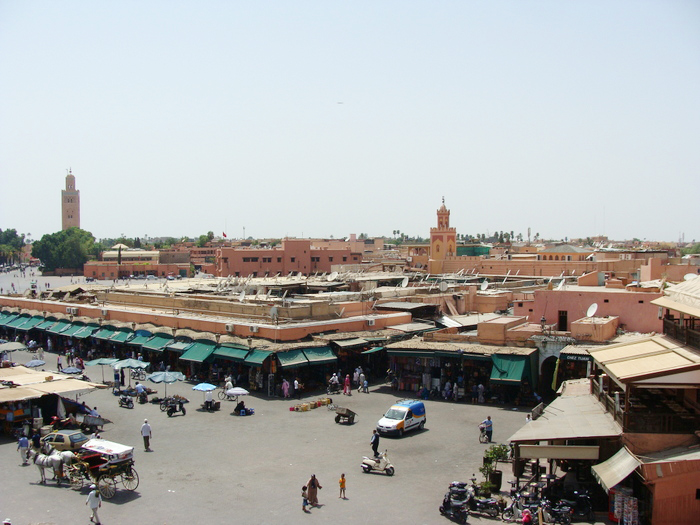 Jamaa el Fna en Marrakech