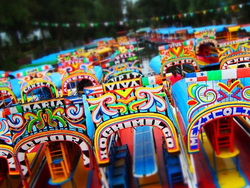 Soñando con…los canales de Xochimilco en México DF/Dreaming of…the canals of Xochimilco in Mexico City