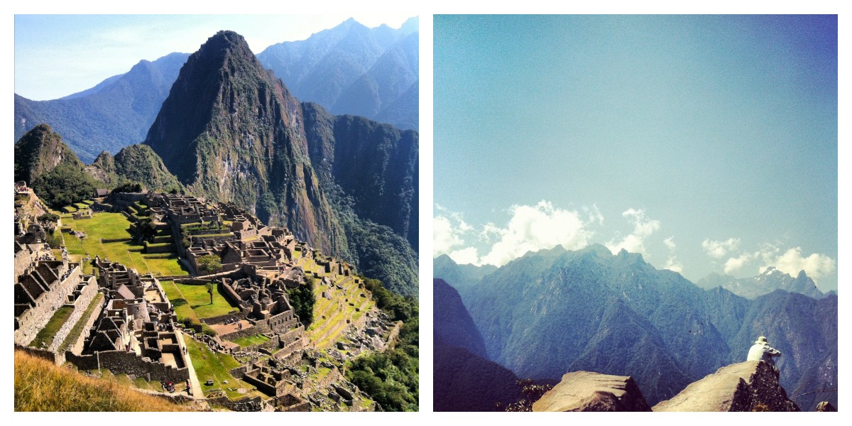 En Machu Picchu
