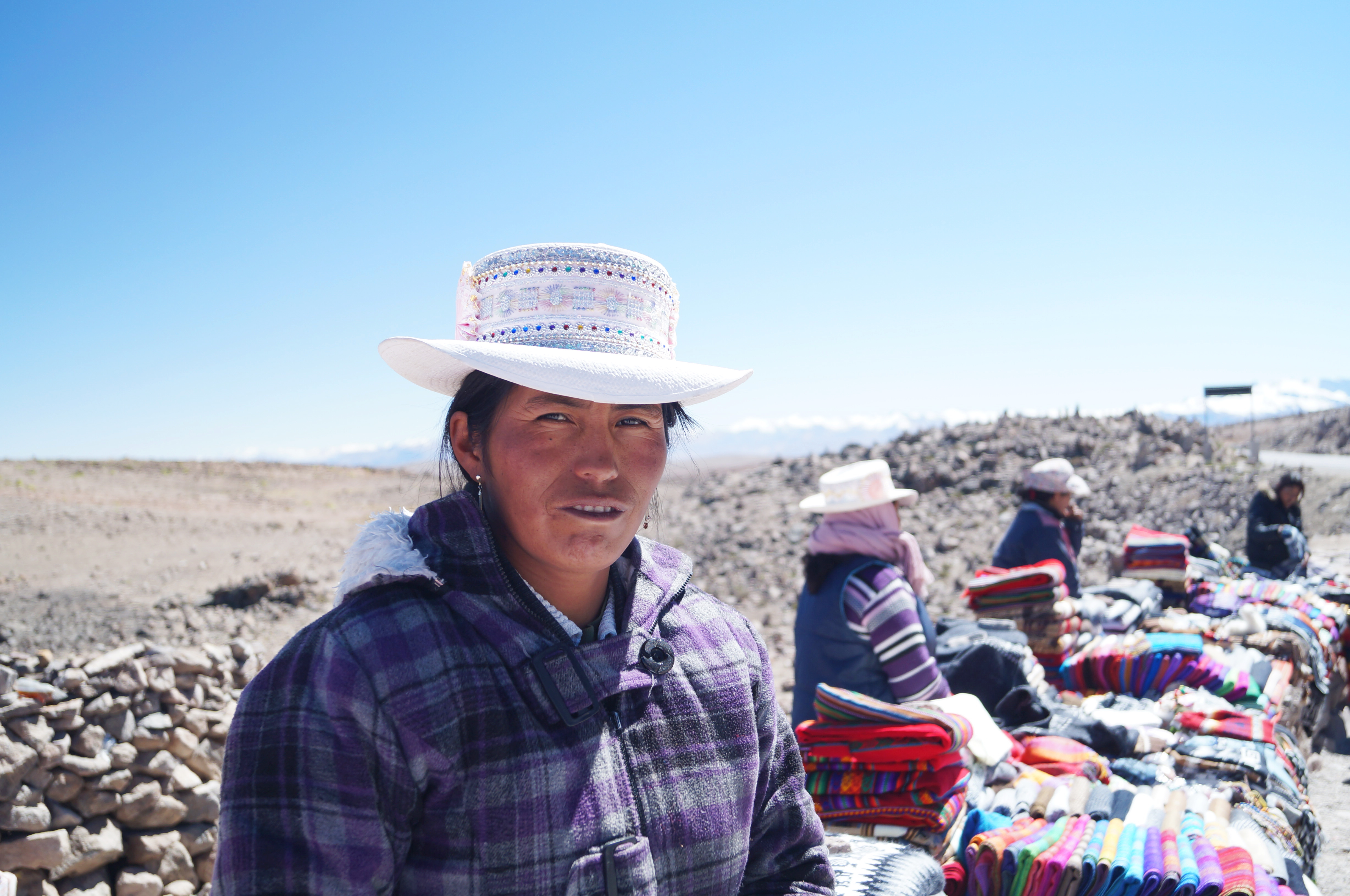 Mujer Kollawa en la región del Colca en Perú/ A Kollawa woman in the Colca region in Peru