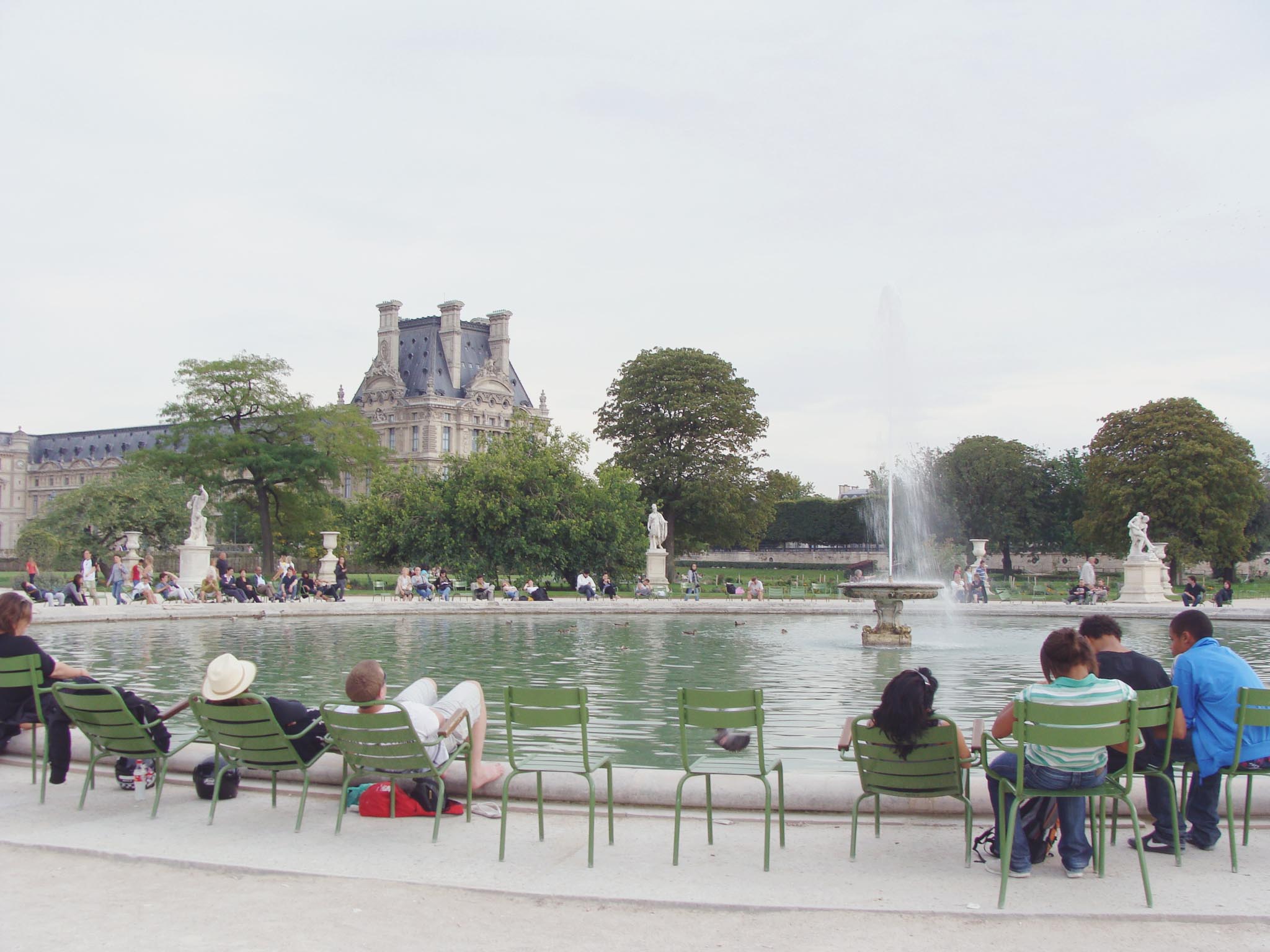 El Jardin des Tuileries en París o el mejor croque-monsieur del mundo mundial/The Jardin des Tuileries in Paris or the best croque-monsieur ever