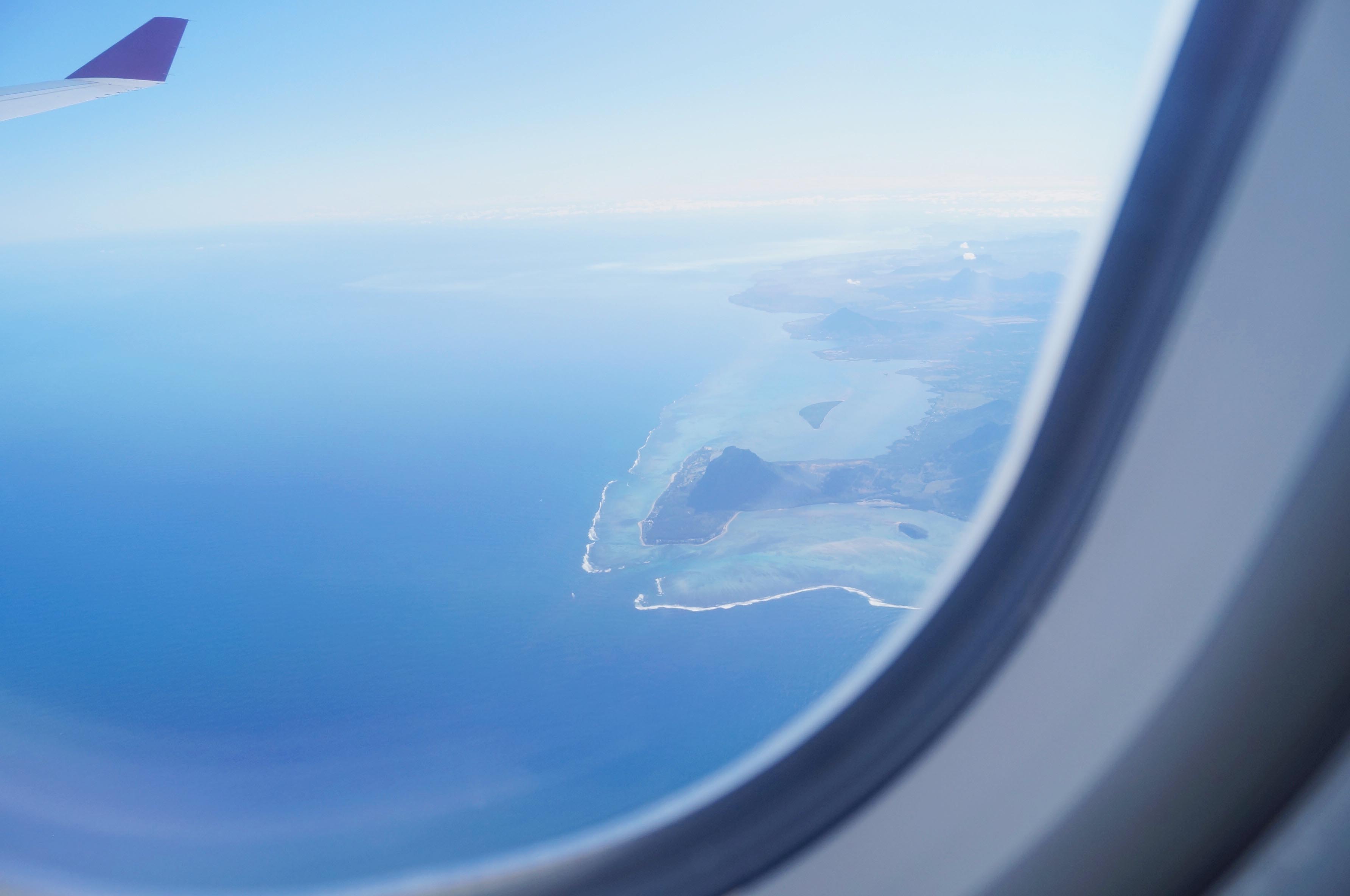 Mauricio desde el aire
